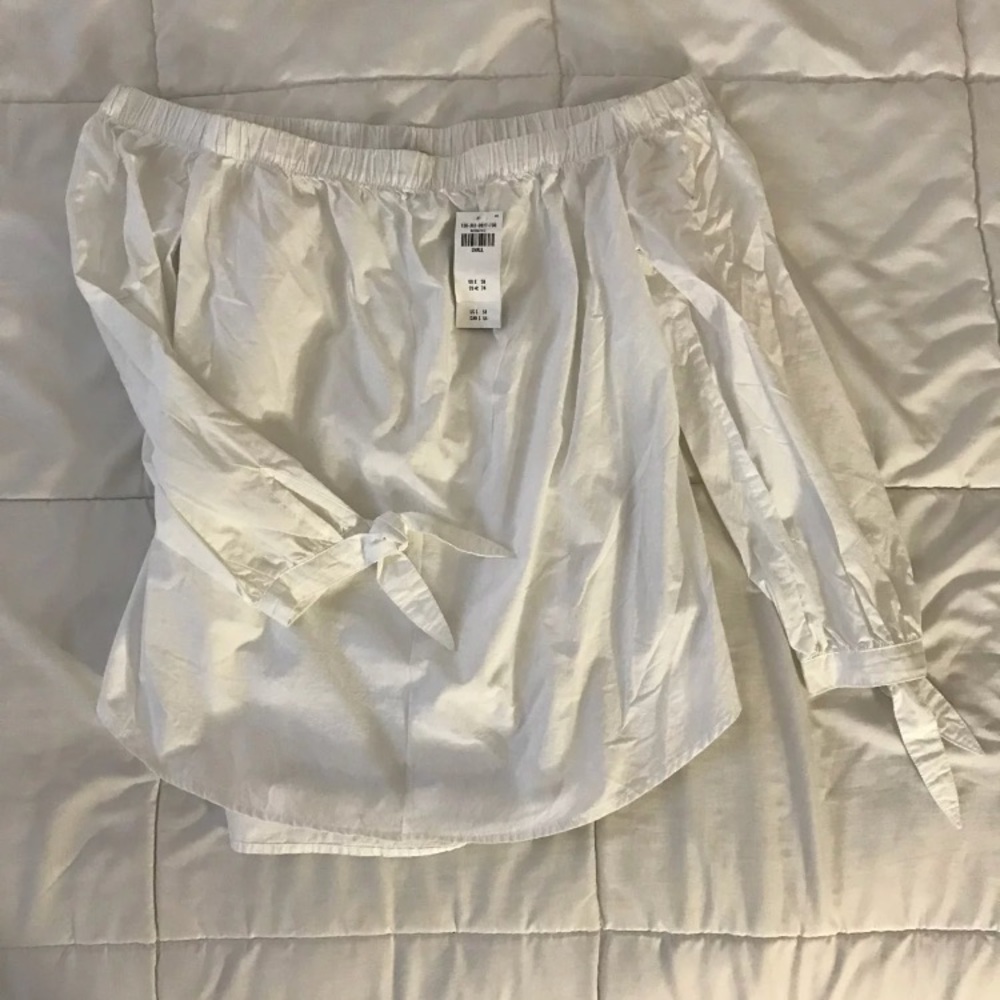 Of The Shoulder Tie Top